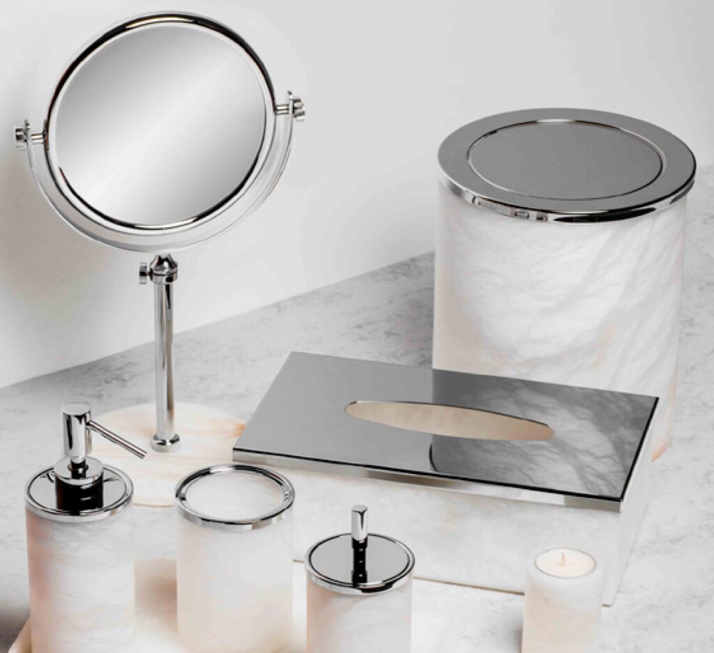 accesorios para muebles blancos